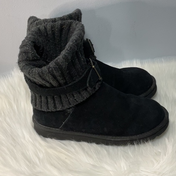 UGG Australia Cambridge Boots Black Suede - Picture 3 of 11